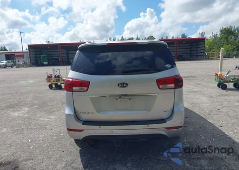 2016 Kia Sedona Lx z USA, uszkodzony, nr VIN KNDMB5C11G6163213